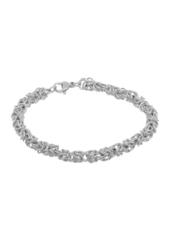 Deals ๐ Stainless Steel 6 Millimeter Byzantine Chain Bracelet, 9 Inch by Belk & Co. ๐งจ
