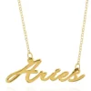 Best Sale 👍 10k Yellow Gold Aries Necklace by Belk & Co. ✨