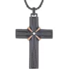 Coupon 🧨 Stainless Cross Pendant Necklace on 24 Inch Box Chain by Belk & Co. 🎉