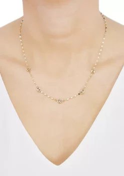 Cheap 🧨 Marina Station On Chain Necklace in 10K Yellow Gold by Belk & Co. 🤩 -DealsBelk & Co. Store Belk 9926