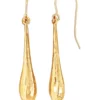 Hot Sale ⌛ 14k Yellow Gold Teardrop Earrings by Belk & Co. 🔥